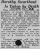 Obituary - September 11, 1933